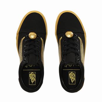 Damske Tenisky Vans x HARRY POTTER™ Golden Snitch Old Skool Zlate/Čierne VA67GOLIZ